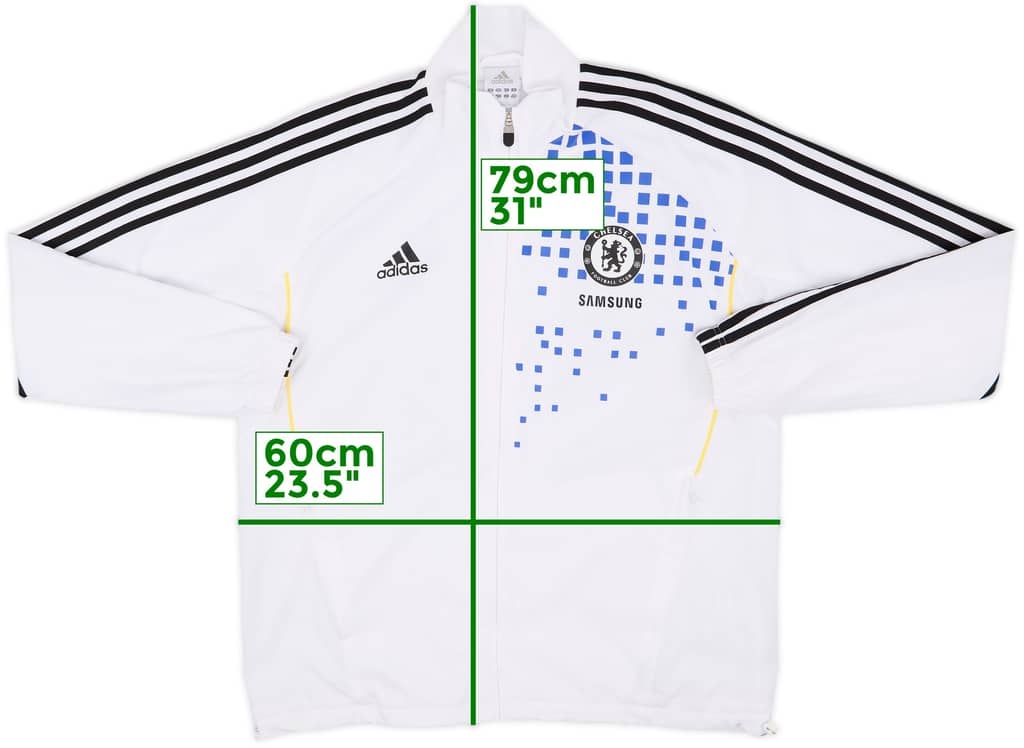 2011-12 Chelsea adidas Track Jacket - 9/10 - (L/XL)