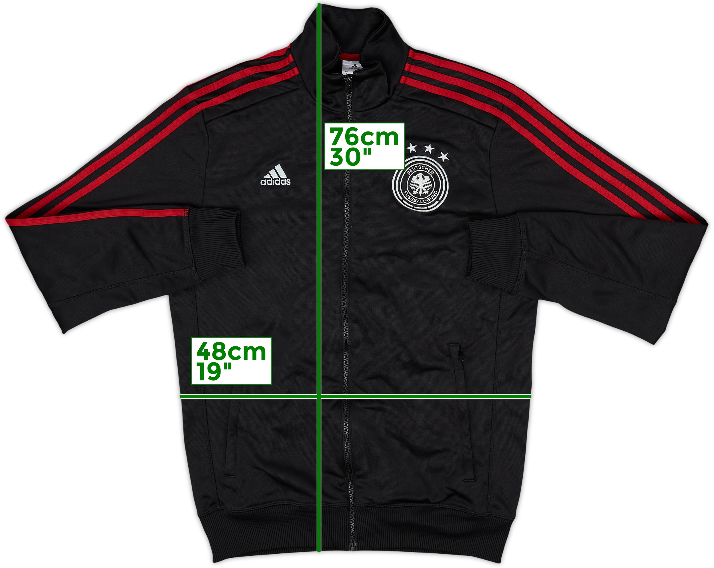 2015-16 Germany adidas Track Jacket - 8/10 - (M)