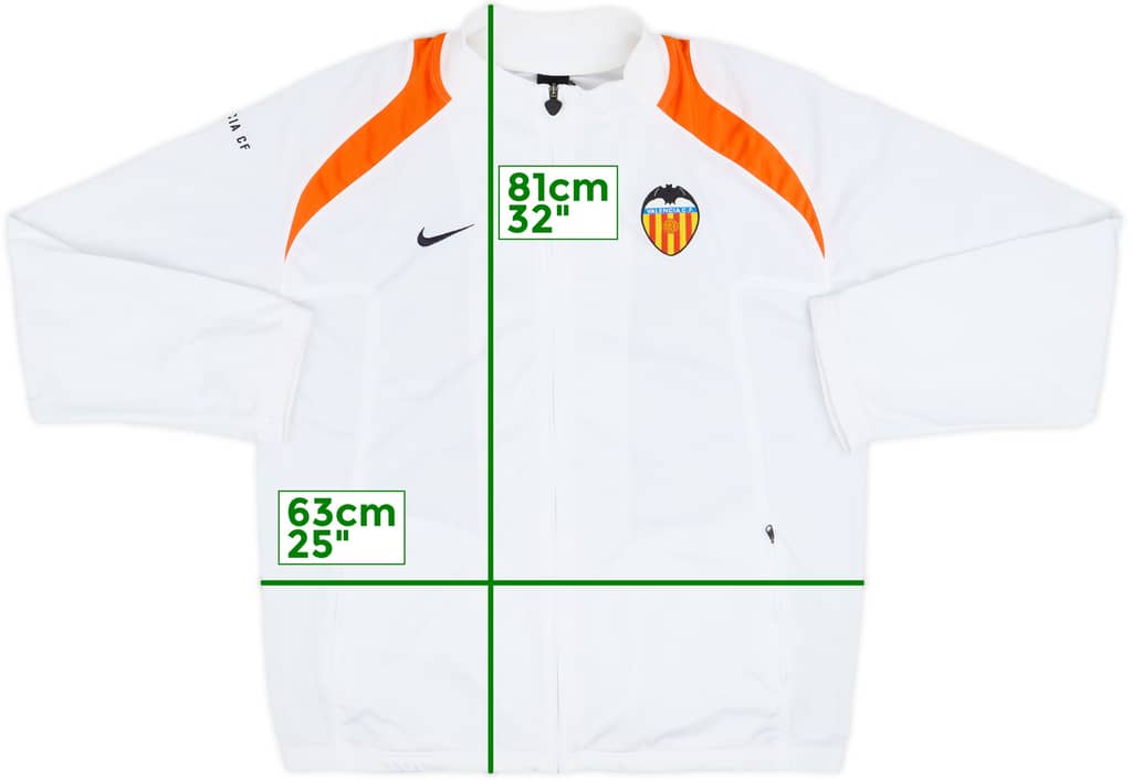 2005-06 Valencia Nike Track Jacket - 10/10 - (XL)