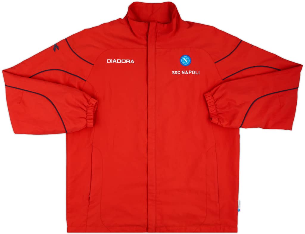 2007-08 Napoli Diadora Track Jacket - 8/10 - (XL)