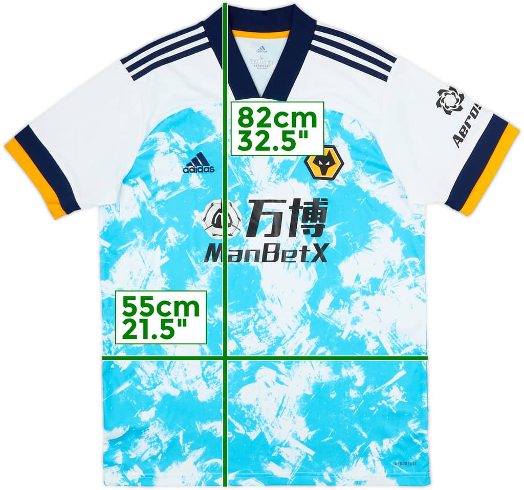 2020-21 Wolves Away Shirt - 8/10 - (L)