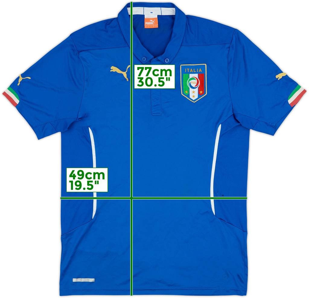 2014-15 Italy Home Shirt - 6/10 - (L)