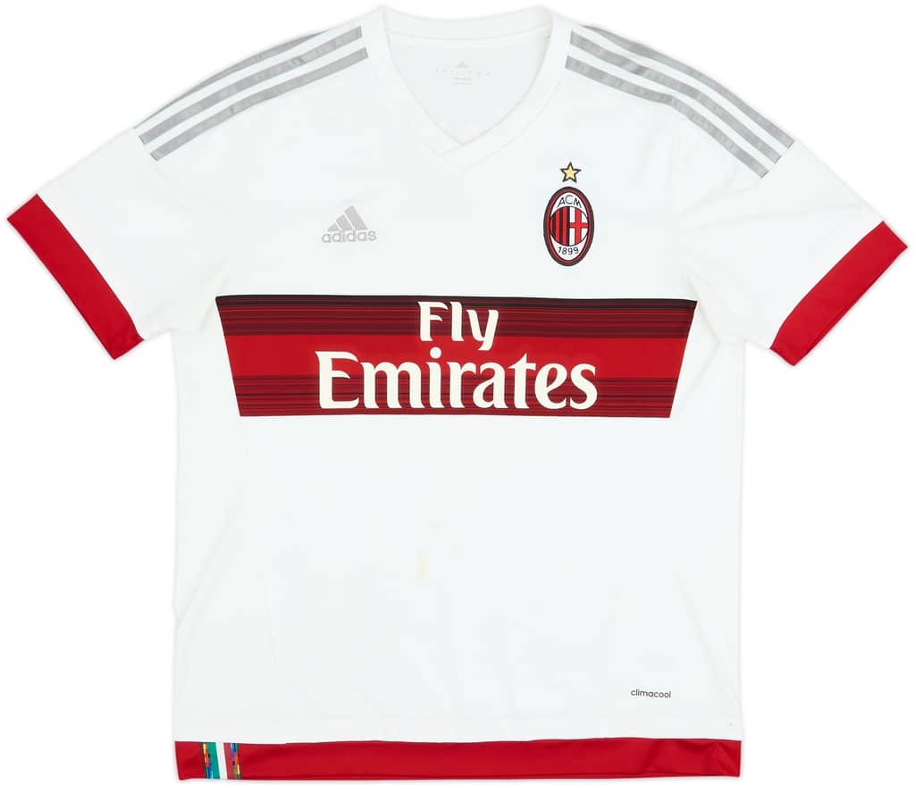 2015-16 AC Milan Away Shirt Menez #7 - 6/10 - (L)