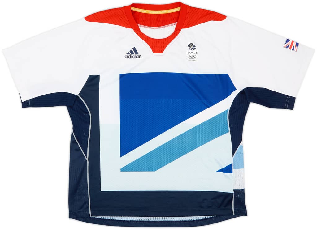 2012 adidas Team GB Olympic adidas Training Shirt - 8/10 - (L)
