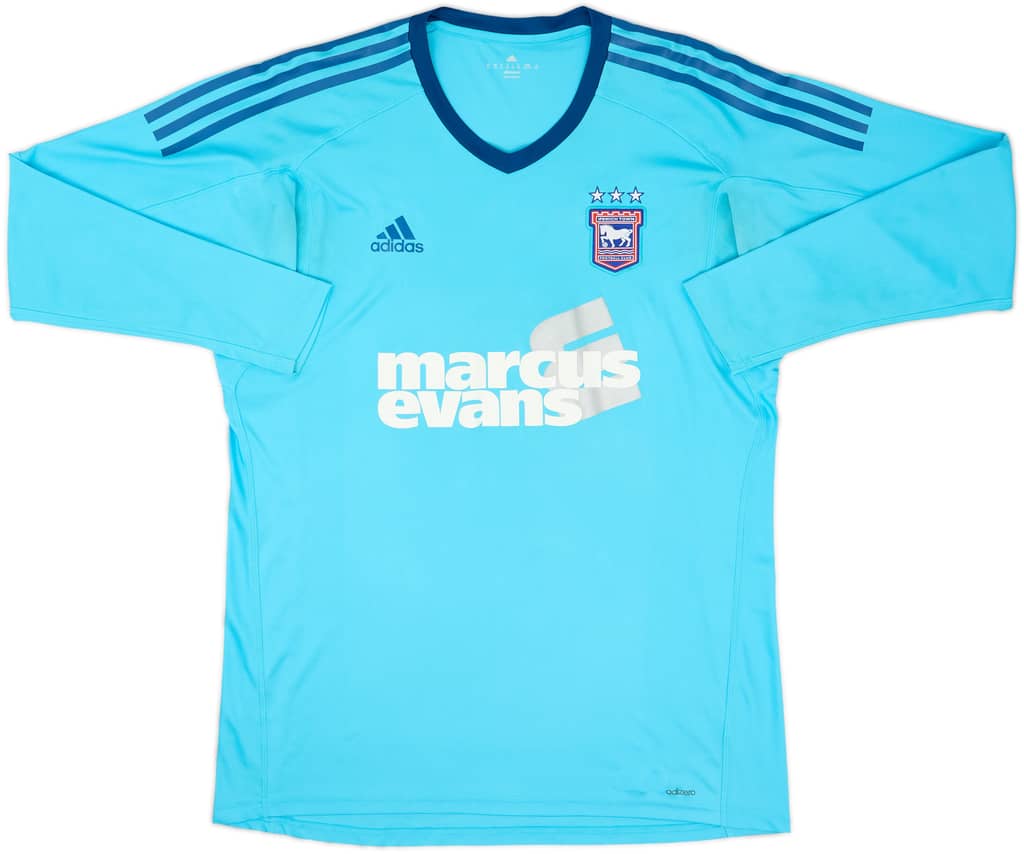 2017-18 Ipswich GK Shirt - 8/10 - (XL)