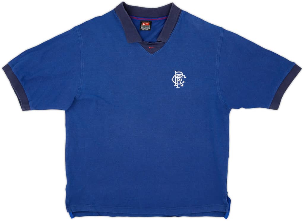 1999-00 Rangers Nike Polo Shirt - 6/10 - (L)