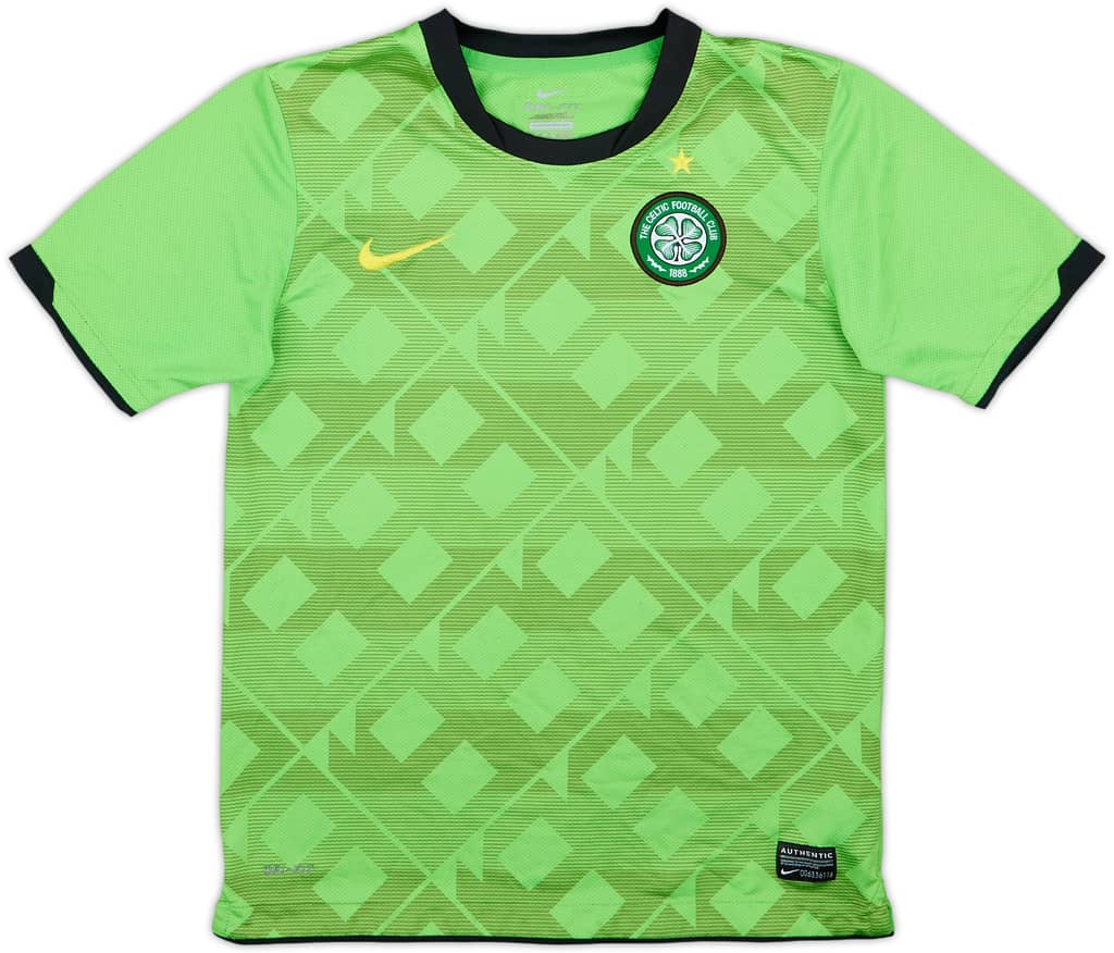 2010-11 Celtic Away Shirt - 8/10 - (M.Boys)