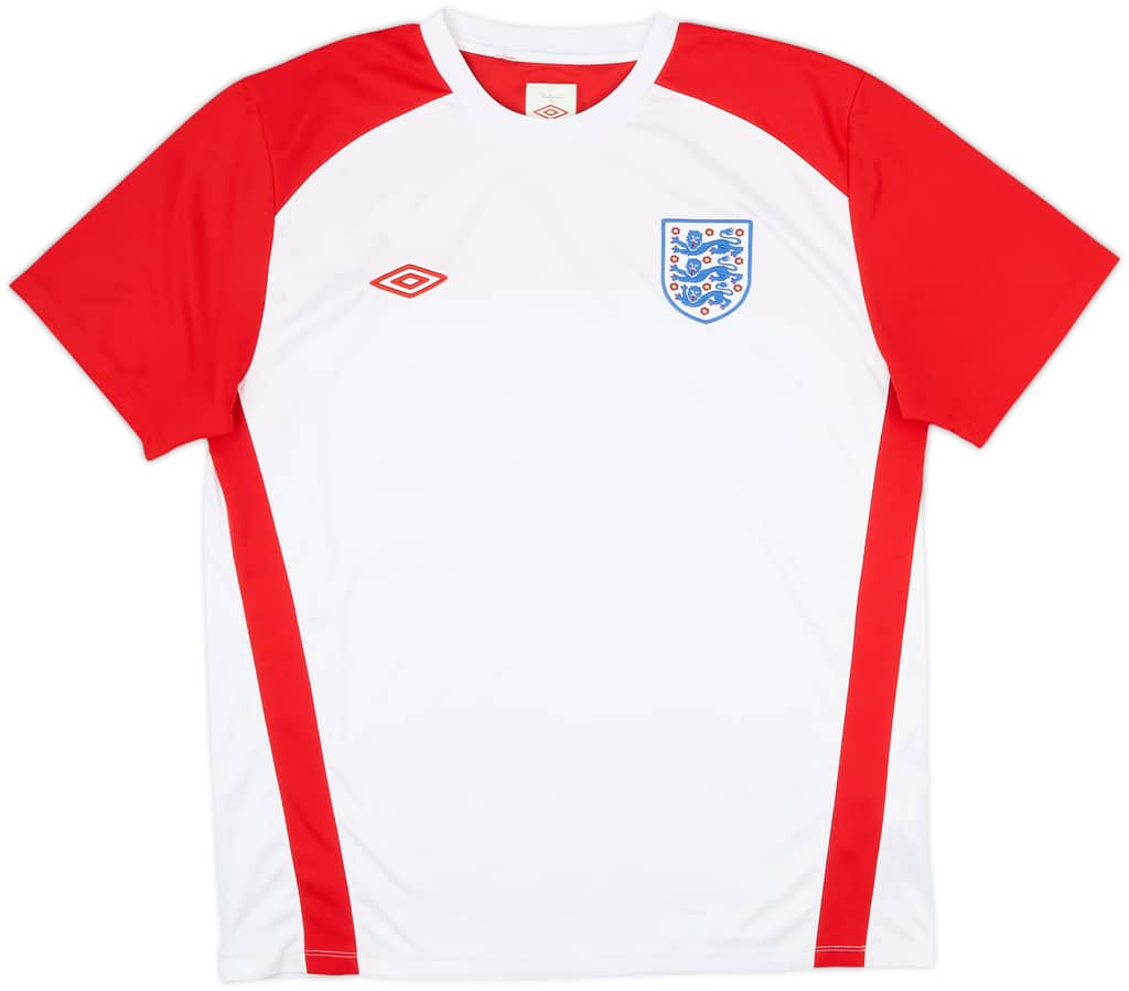 2010-11 England Umbro Training Shirt - 8/10 - (XL)