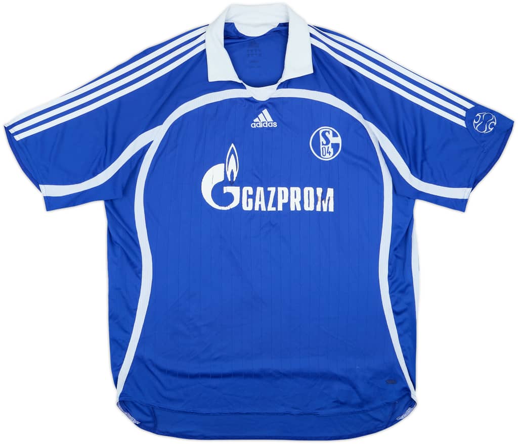 2007-08 Schalke Home Shirt - 4/10 - (XXL)