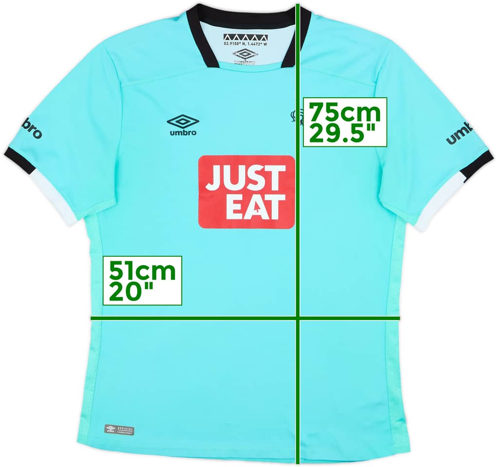 2016-17 Derby County Third Shirt - 8/10 - (L)