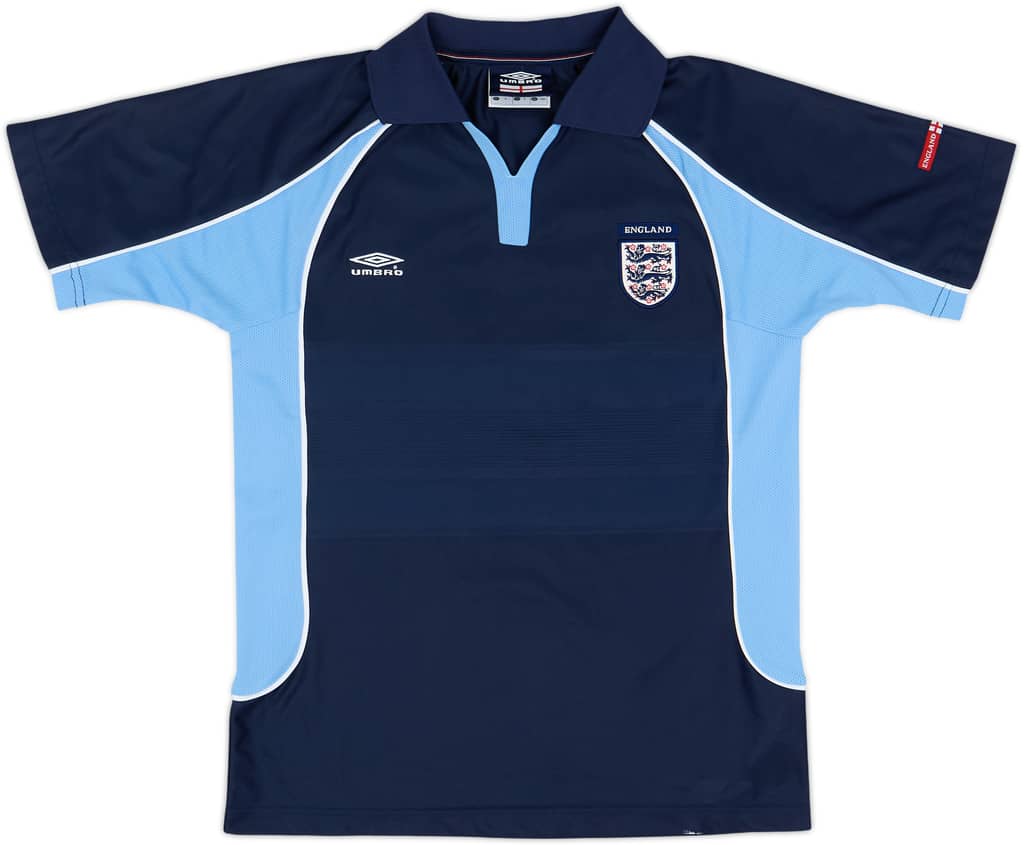 2002-04 England Umbro Training Shirt - 9/10 - (S)