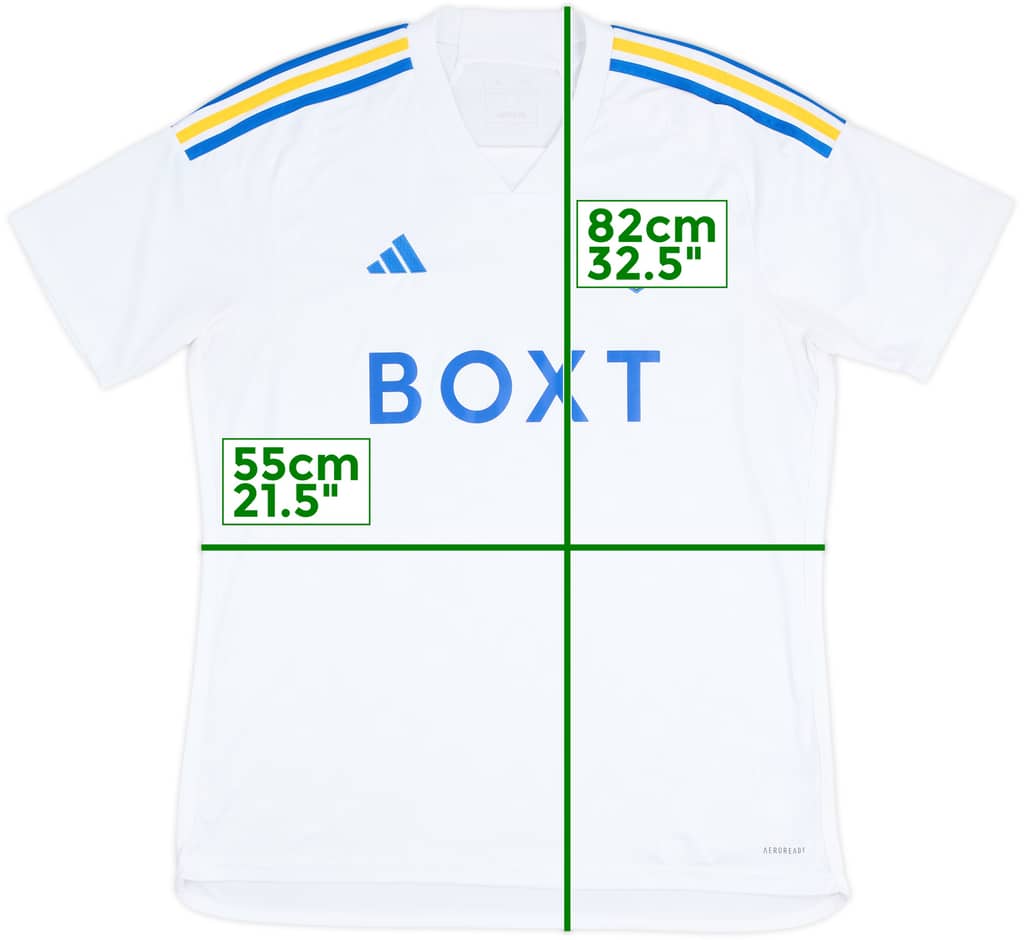 2023-24 Leeds United Home Shirt - 6/10 - (XL)