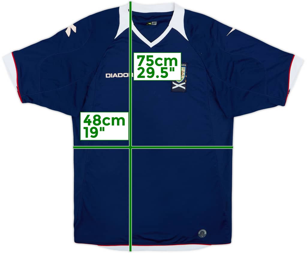 2008-09 Scotland Home Shirt - 6/10 - (M)