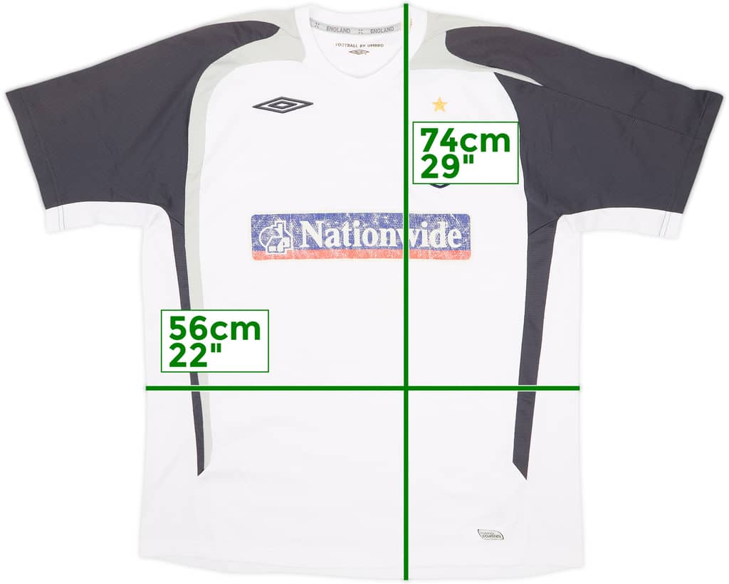 2005-06 England Umbro Training Shirt - 5/10 - (L)
