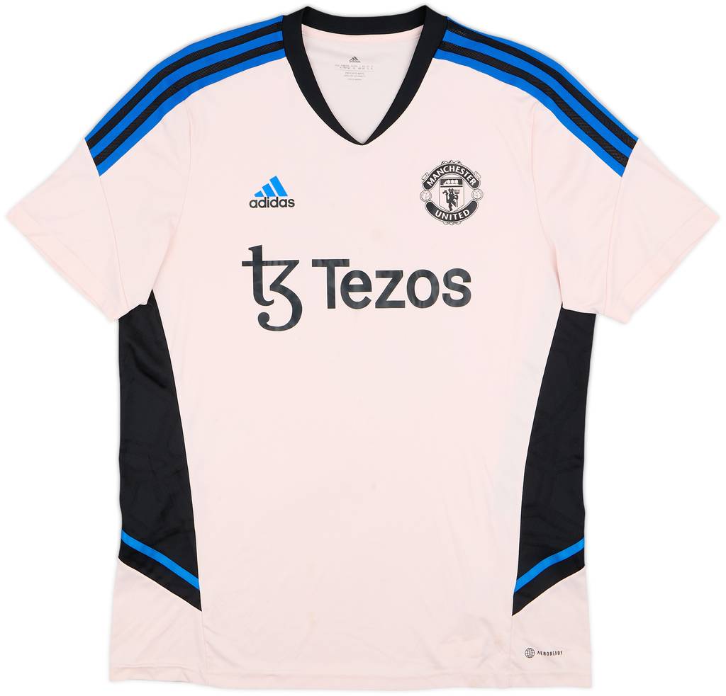 2022-23 Manchester United adidas Training Shirt - 5/10 - (XL)