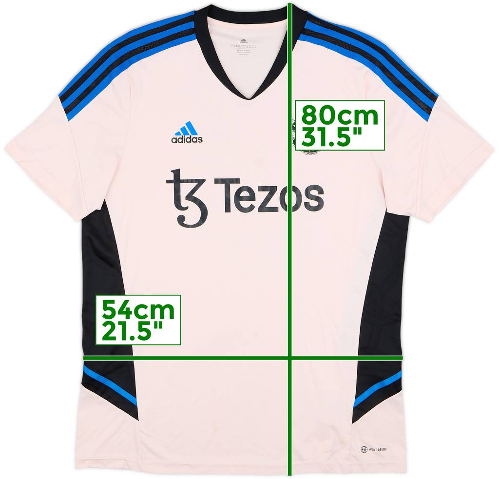 2022-23 Manchester United adidas Training Shirt - 5/10 - (XL)