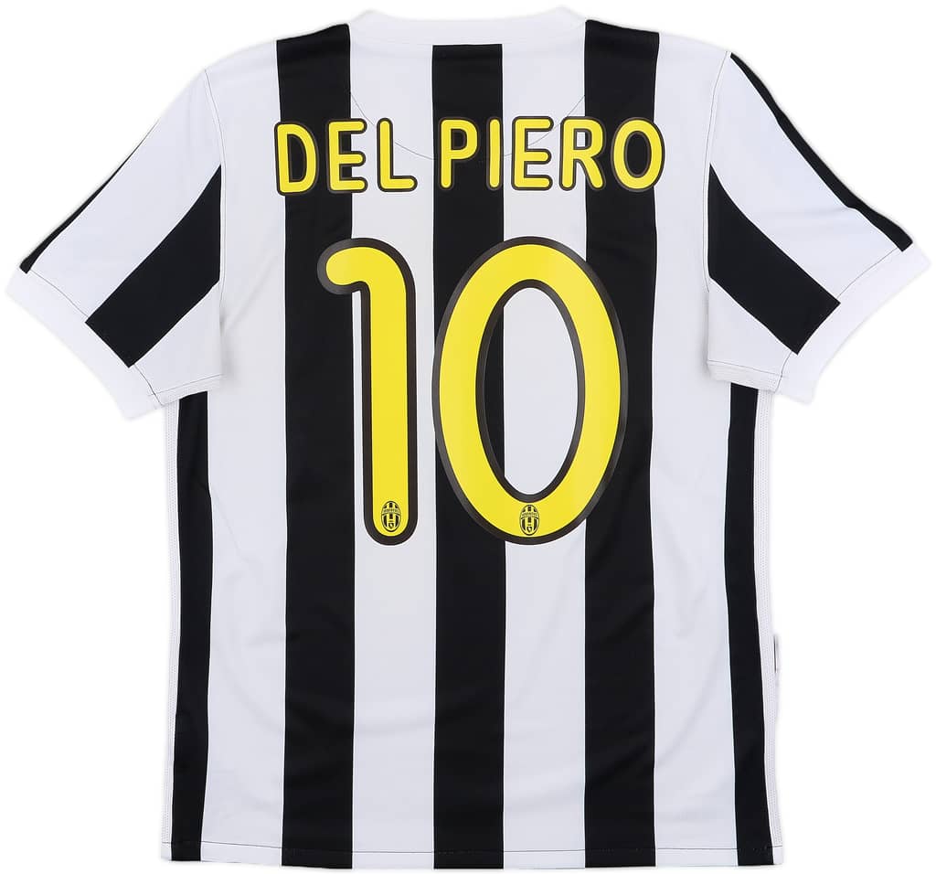 2009-10 Juventus Home Shirt Del Piero #10 - 7/10 - (S)