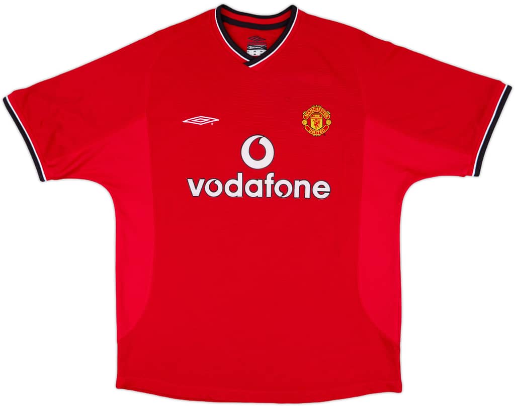 2000-02 Manchester United Home Shirt - 5/10 - (L)