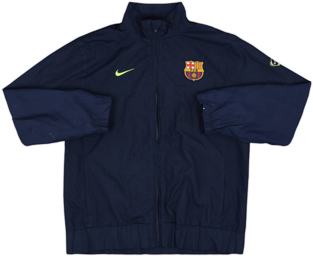 2009-10 Barcelona Nike Track Jacket - 8/10 - (L.Boys)