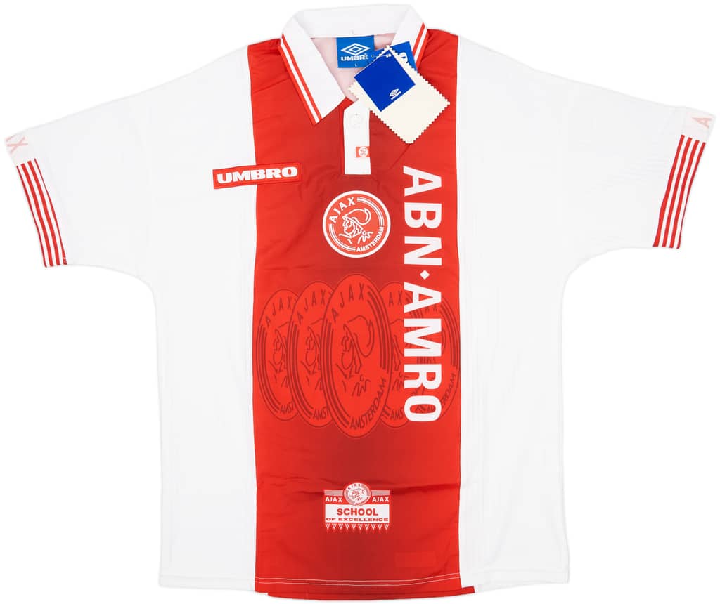 1997-98 Ajax Home Shirt F.De Boer #4 (L)