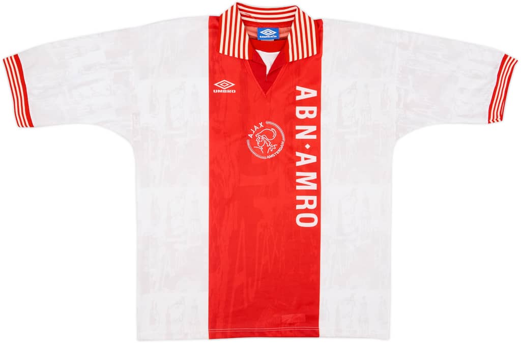 1995-96 Ajax Home Shirt - 8/10 - (XL)