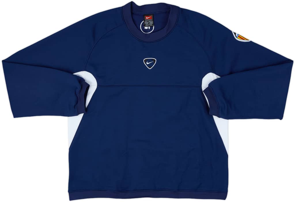 2000-01 Valencia Nike Sweat Top - 7/10 - (S)
