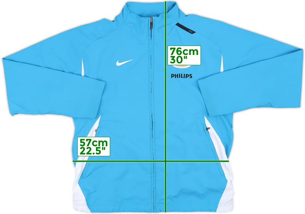 2007-08 PSV Nike Track Jacket - 8/10 - (L)