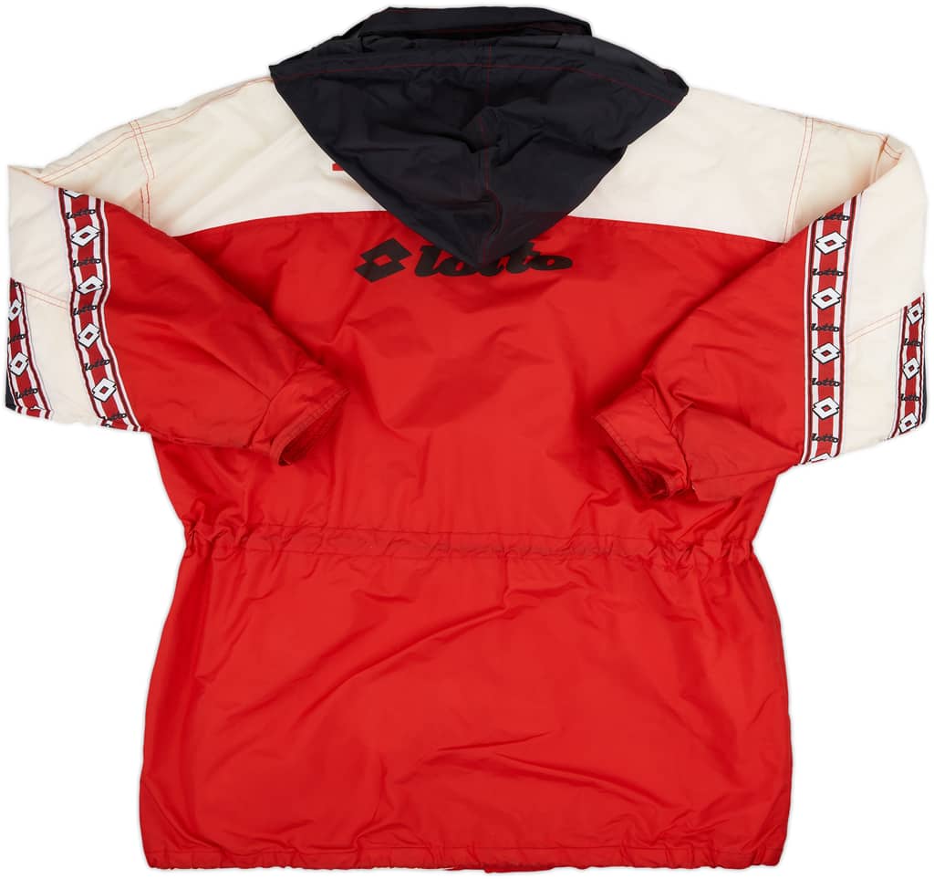 1994-95 AC Milan Lotto Padded Bench Coat - 8/10 - (L)