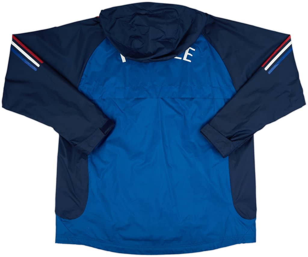2002-04 France adidas Hooded Rain Jacket - 7/10 - (L/XL)