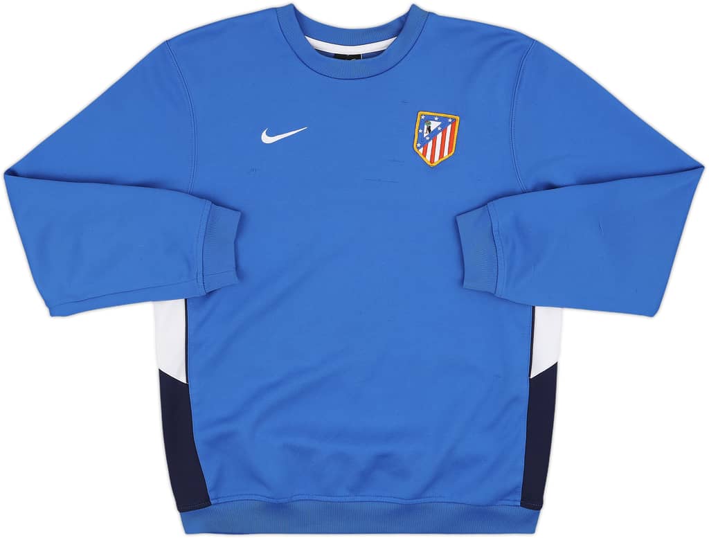 2010-11 Nike Template Sweat Top (Atletico Madrid) - 6/10 - (S)