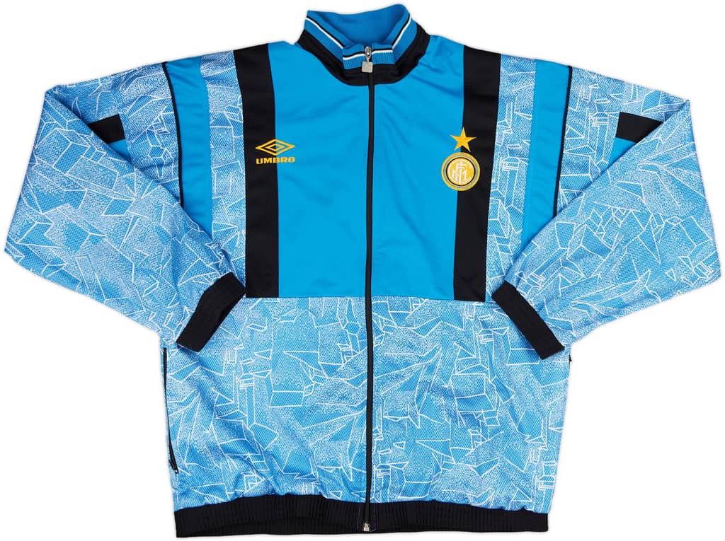 1995-96 Inter Milan Umbro Track Jacket - 10/10 - (L)