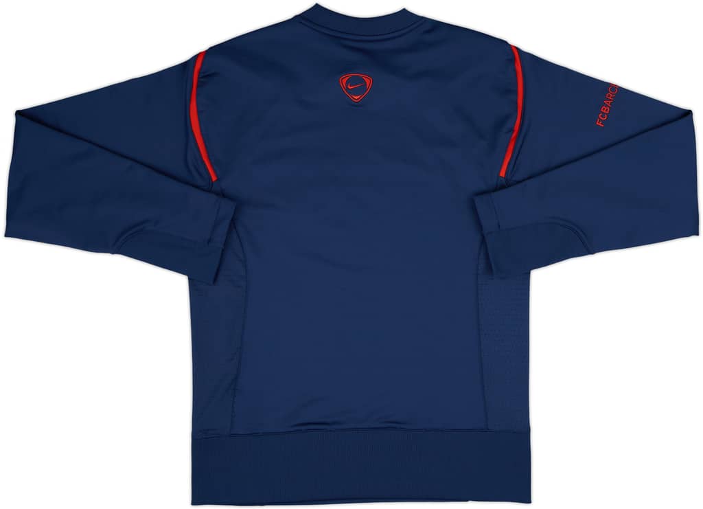 2006-07 Barcelona Nike Sweat Top - 9/10 - (S)