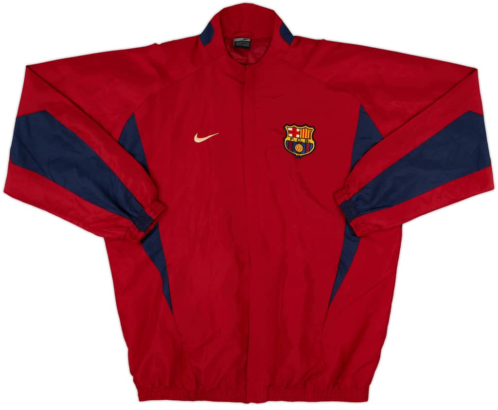 2003-04 Barcelona Nike Track Jacket - 8/10 - (XL)
