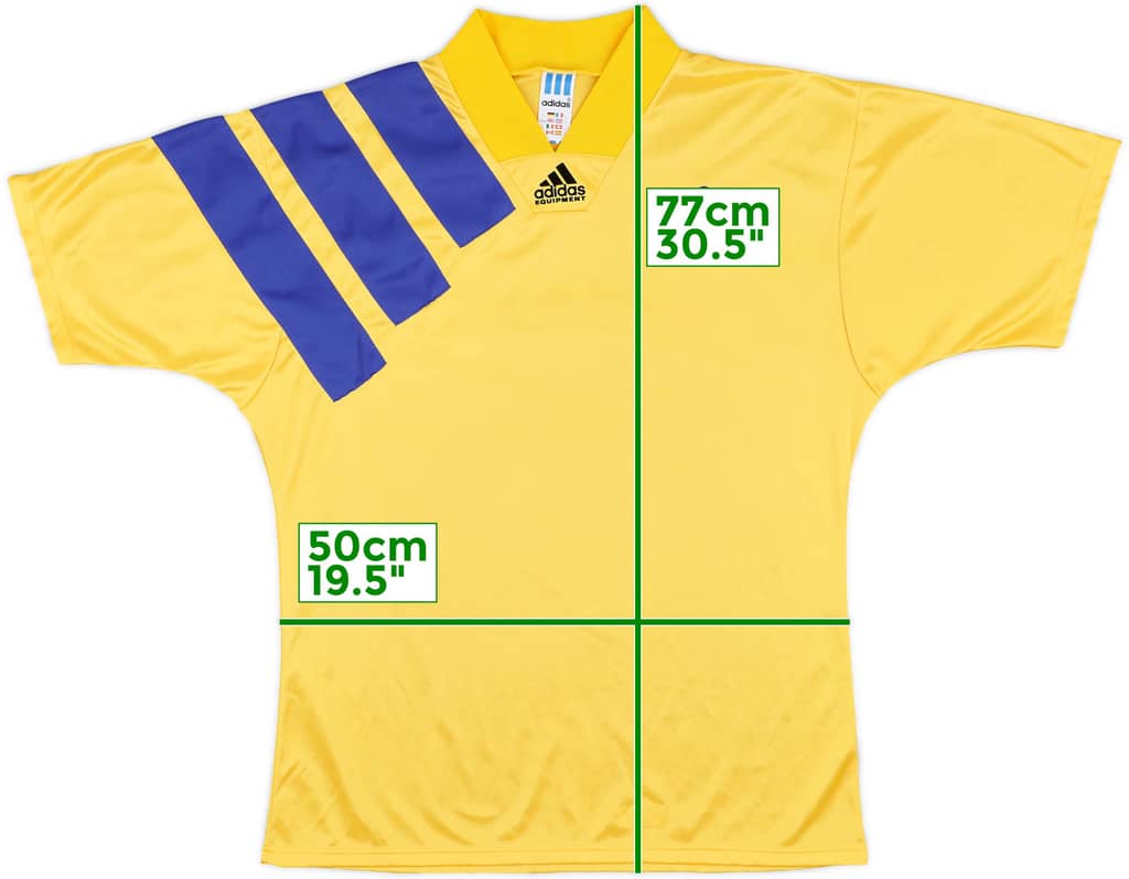 1992-94 Sweden Home Shirt - 10/10 - (L)