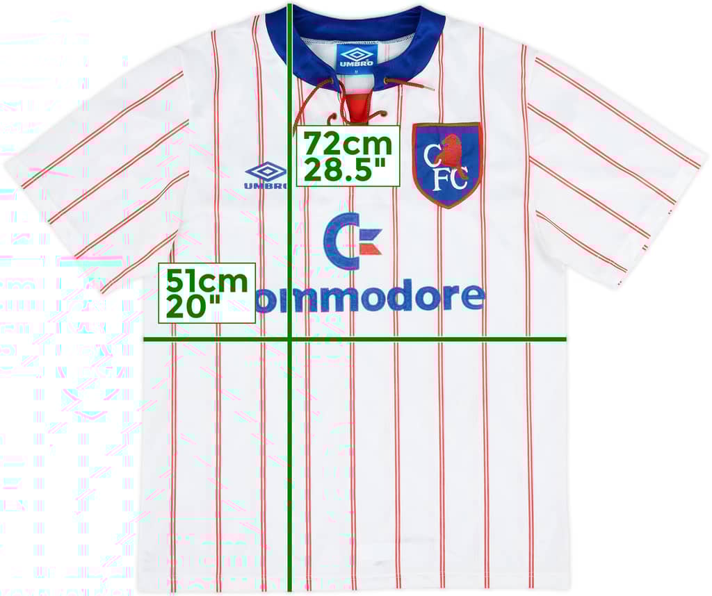 1992-94 Chelsea Away Shirt - 8/10 - (M)