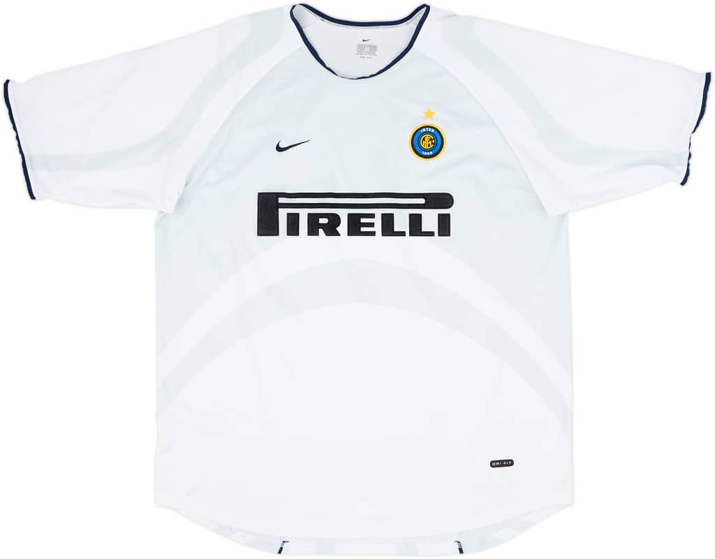 2001-02 Inter Milan Away Shirt Ronaldo #9 - 8/10 - (XL)
