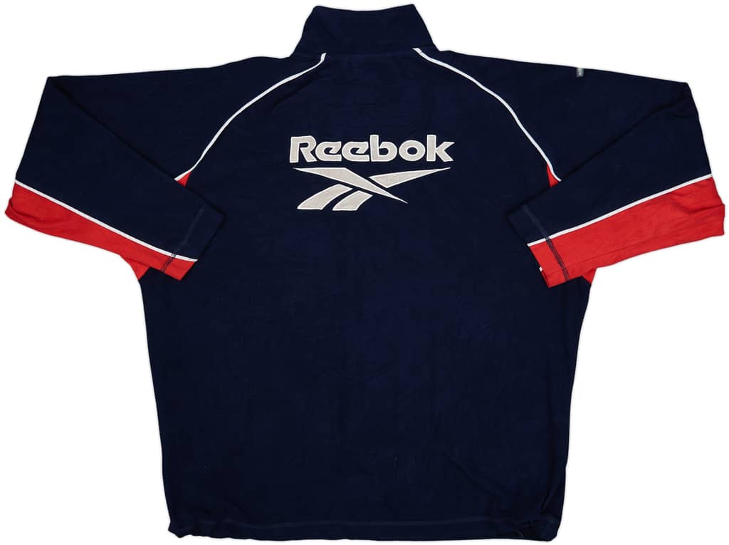 2000-01 Liverpool Reebok 1/4 Zip Fleece Top - 5/10 - (XXL)