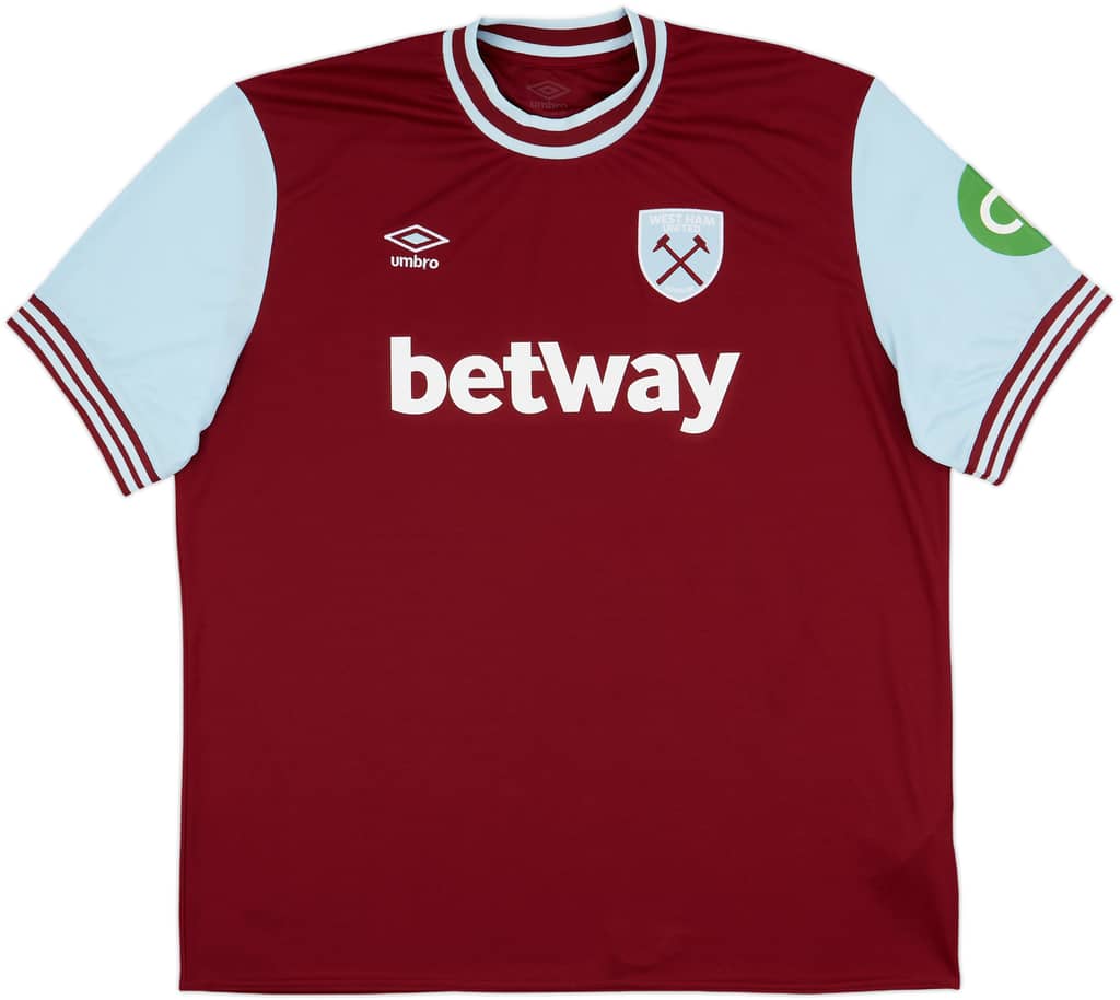 2024-25 West Ham Home Shirt Bowen #20 - 8/10 - (3XL)