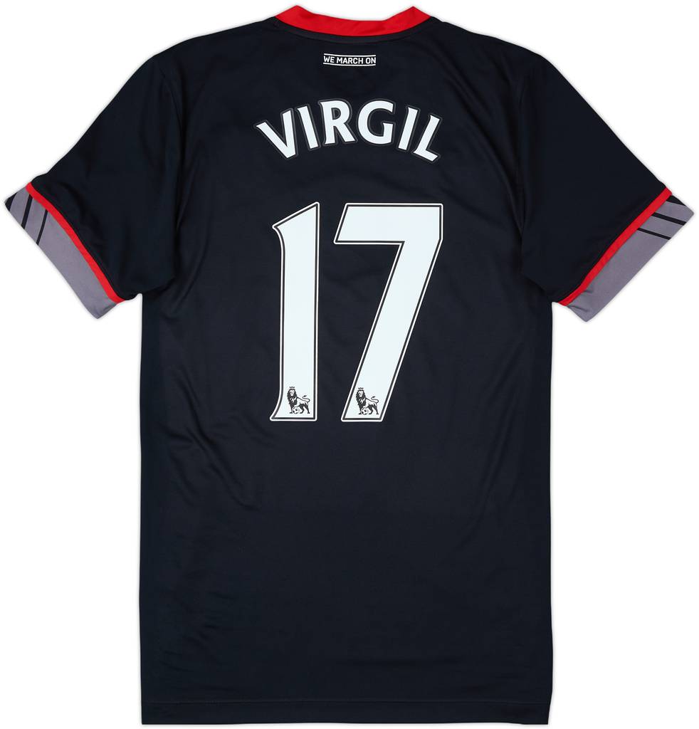 2016-17 Southampton Away Shirt Virgil #17 - 9/10 - (S)