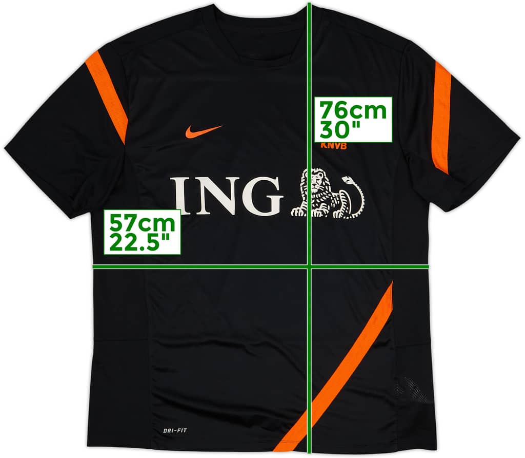2012-13 Netherlands Nike Training Shirt - 8/10 - (XL)