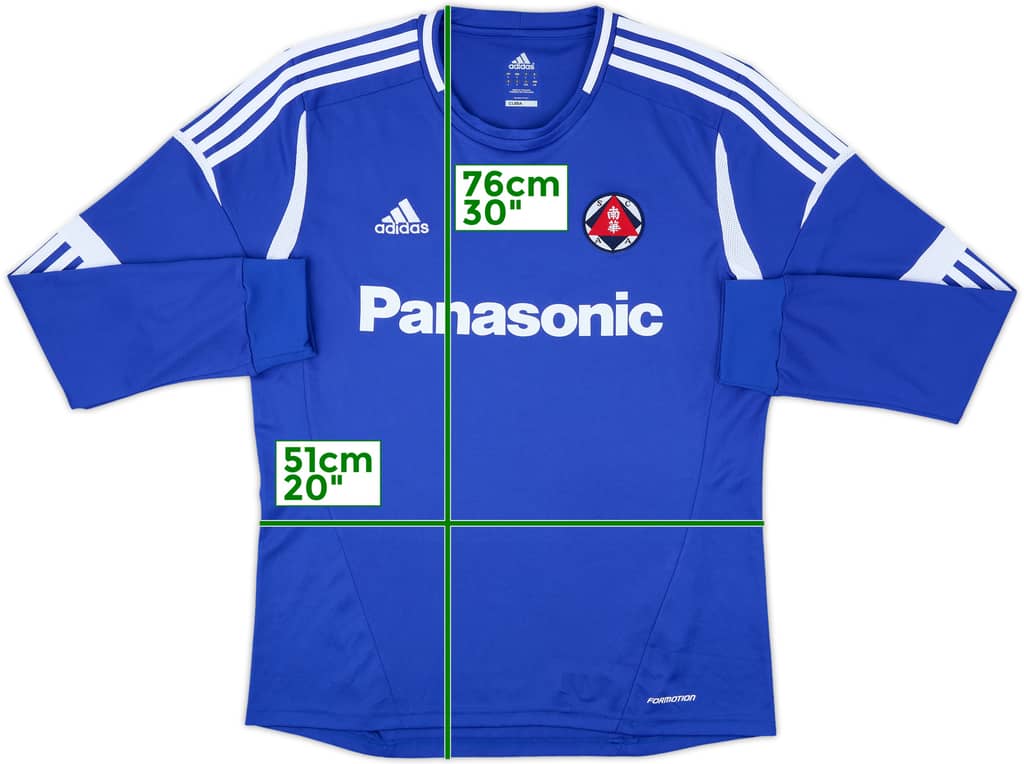 2012-13 South China AA Away L/S Shirt - 8/10 - (L)