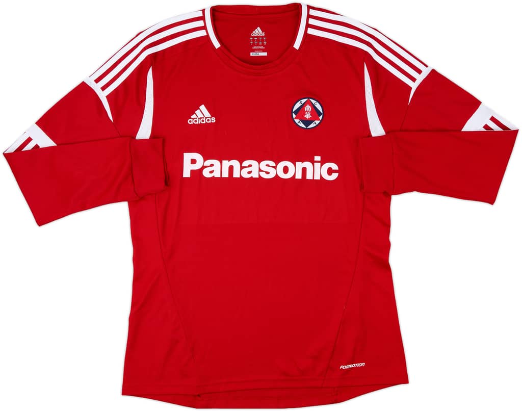 2012-13 South China AA Home L/S Shirt - 8/10 - (L)