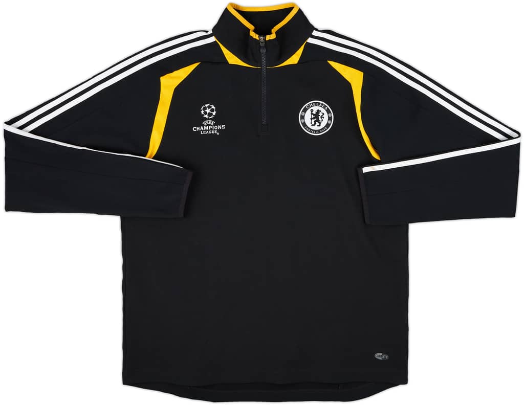 2008-09 Chelsea adidas CL 1/4 Zip Drill Top - 8/10 - (L/XL)