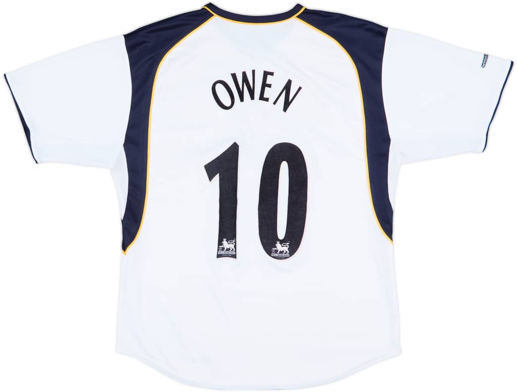 2001-03 Liverpool Away Shirt Owen #10 - 7/10 - (M)