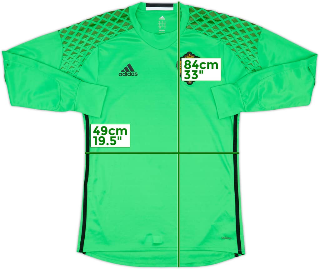 2016-17 Belgium GK Shirt - 8/10 - (S)