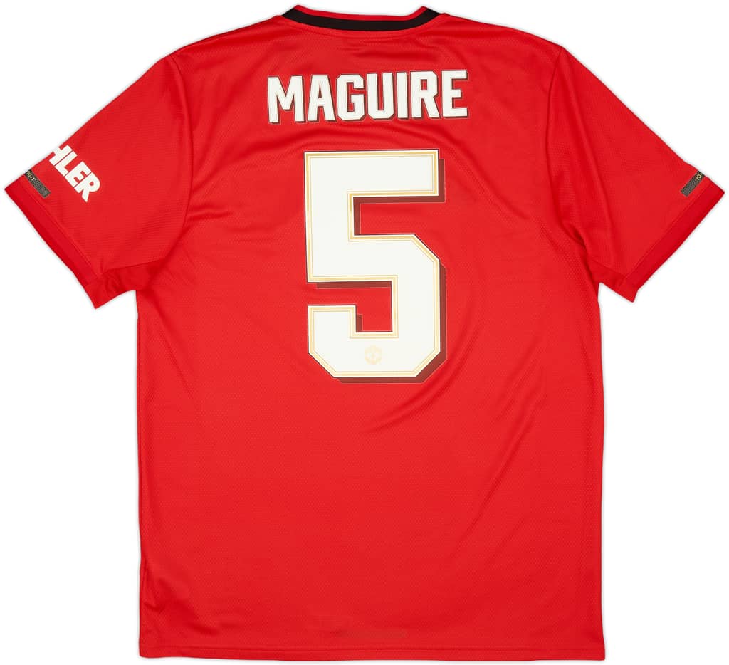 2019-20 Manchester United Home Shirt Maguire #5 - 10/10 - (L)