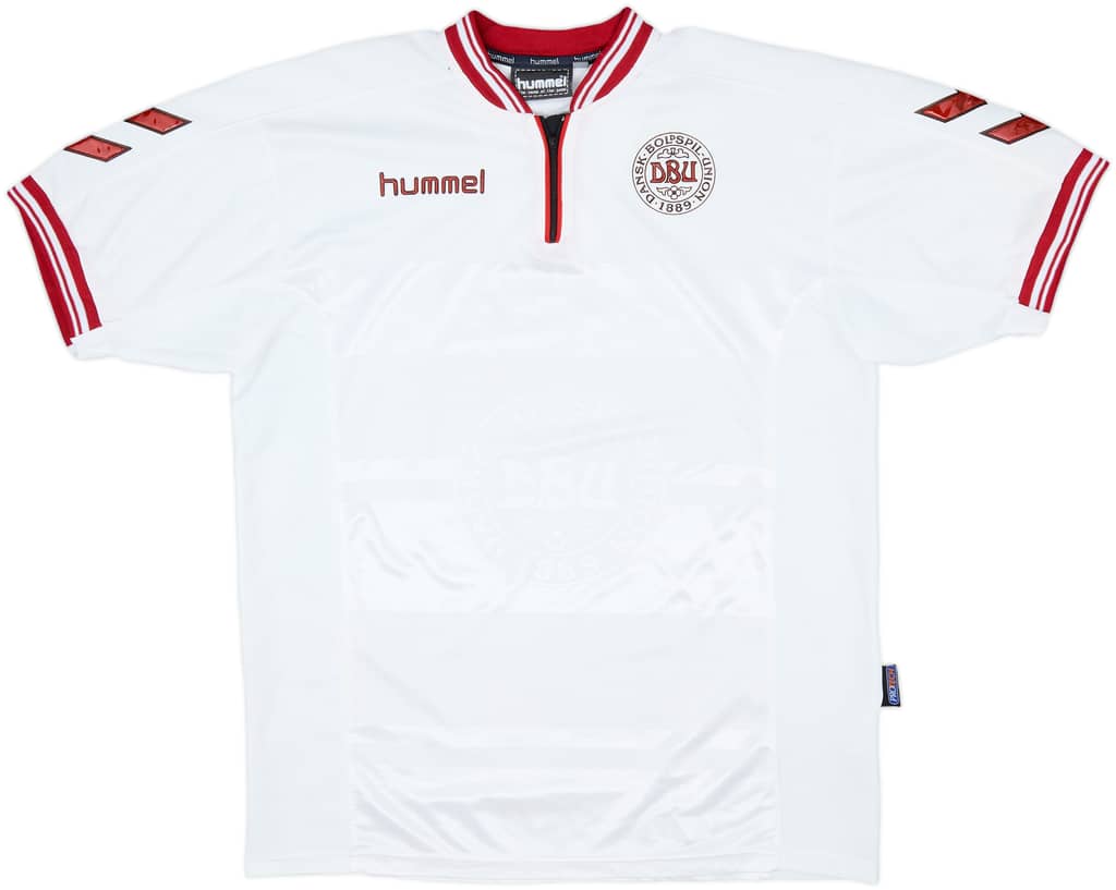 2000-02 Denmark Away Shirt - 8/10 - (L)