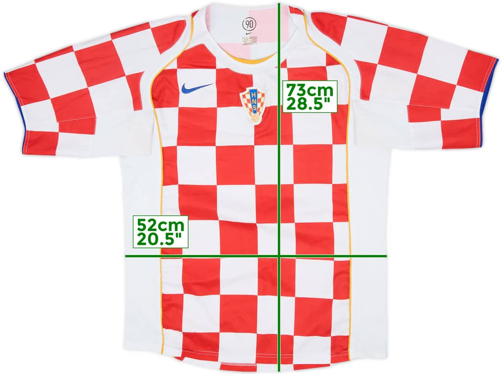 2004-06 Croatia Home Shirt - 8/10 - (M)