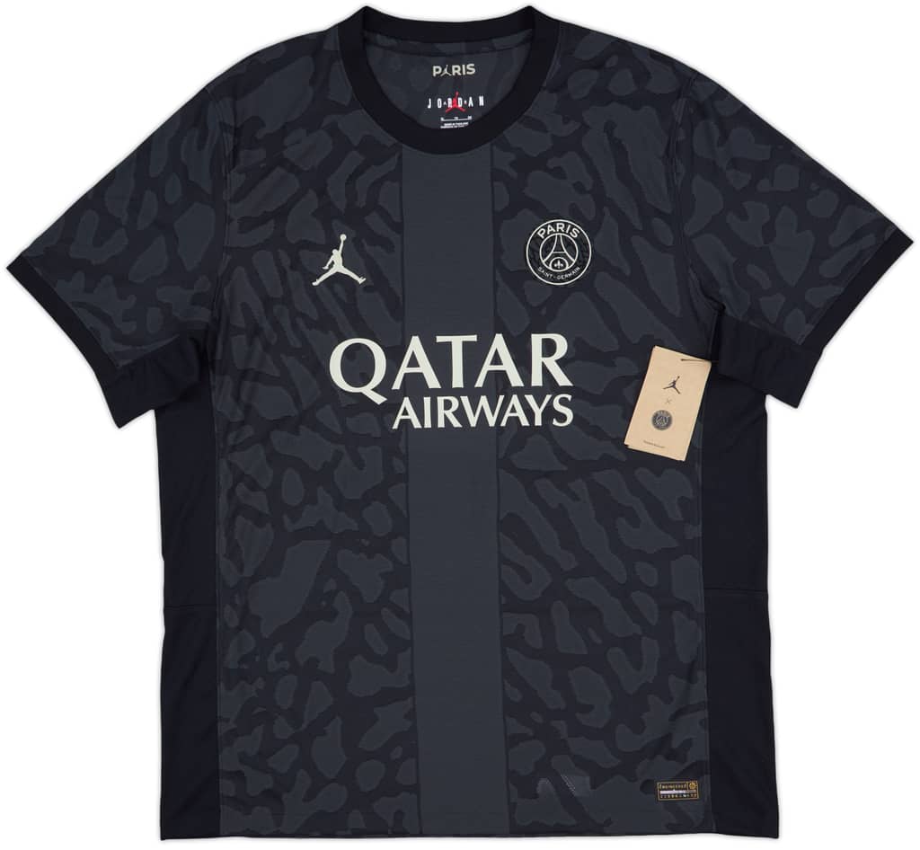 2023-24 Paris Saint-Germain Authentic Third Shirt Mbappe #7 (XL)