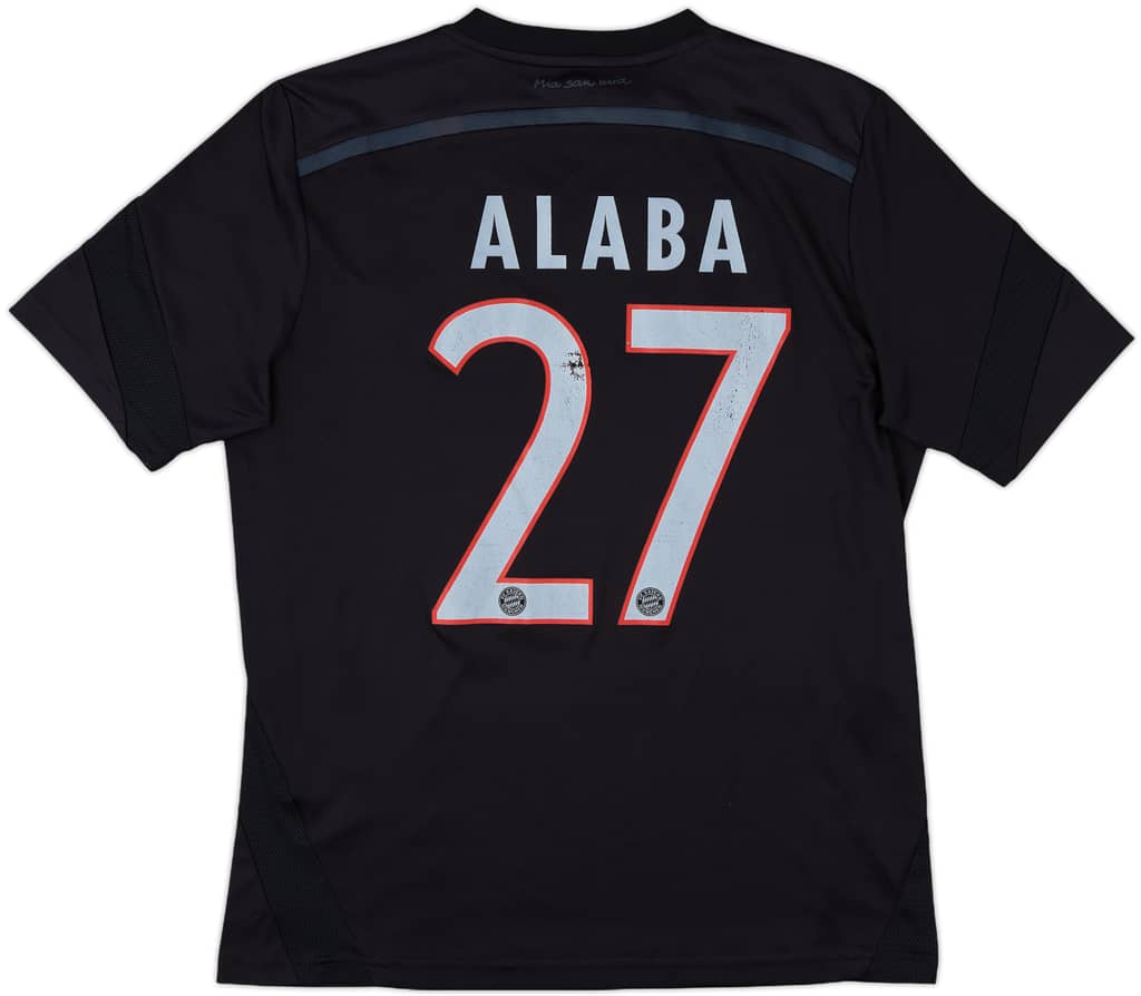 2014-15 Bayern Munich Third Shirt Alaba #27 - 4/10 - (XL.Boys)